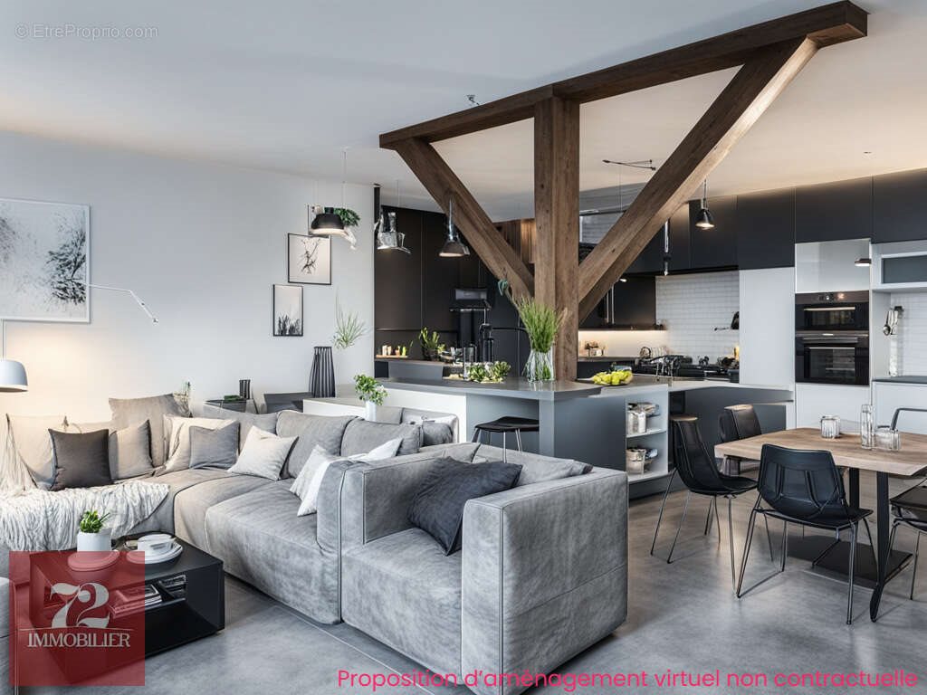 Appartement à vendre, 67m², Le Mans