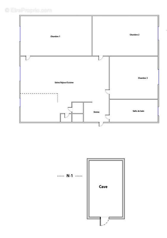 Maison à vendre, 65m², Paris 18ème