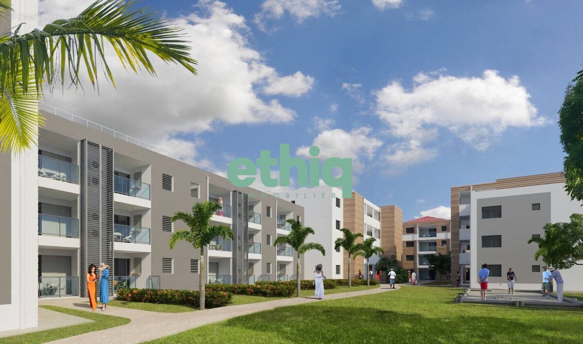 Appartement à vendre, 53m², Le Moule