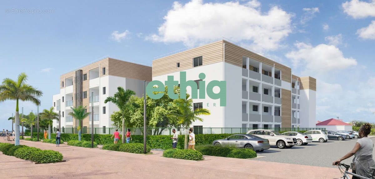 Appartement à vendre, 53m², Le Moule