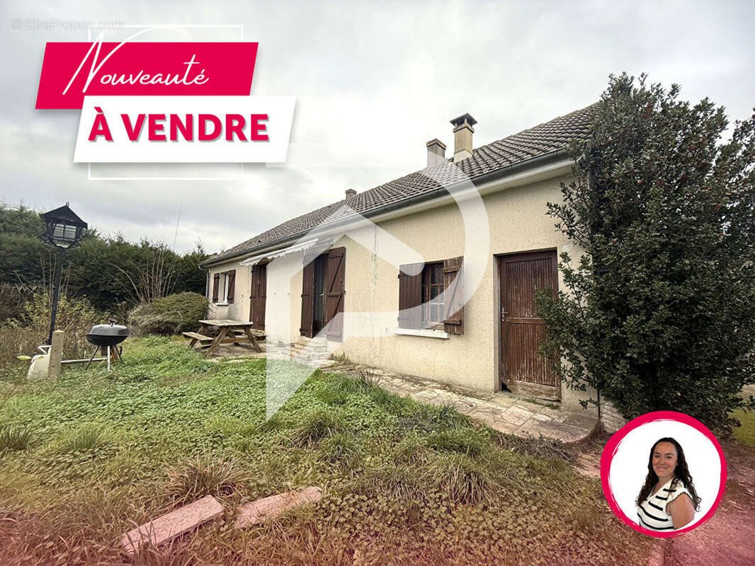 Maison à vendre, 68m², Mousseaux-Neuville