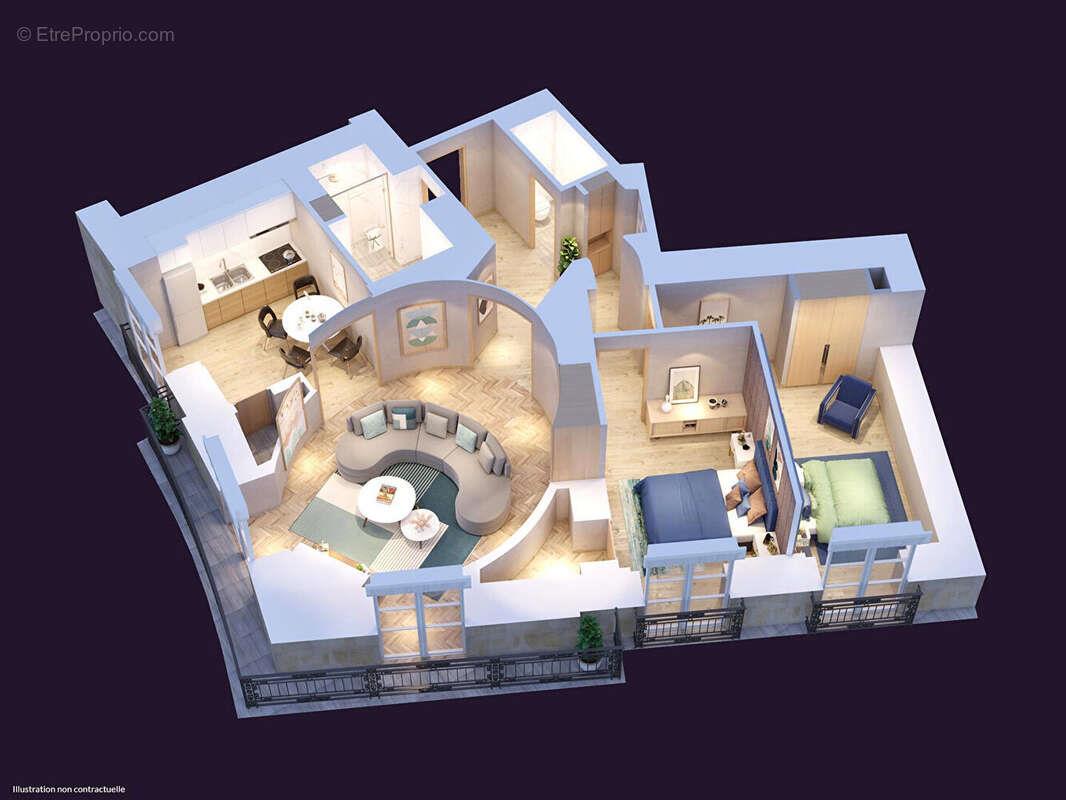 Appartement à vendre, 47m², Nantes