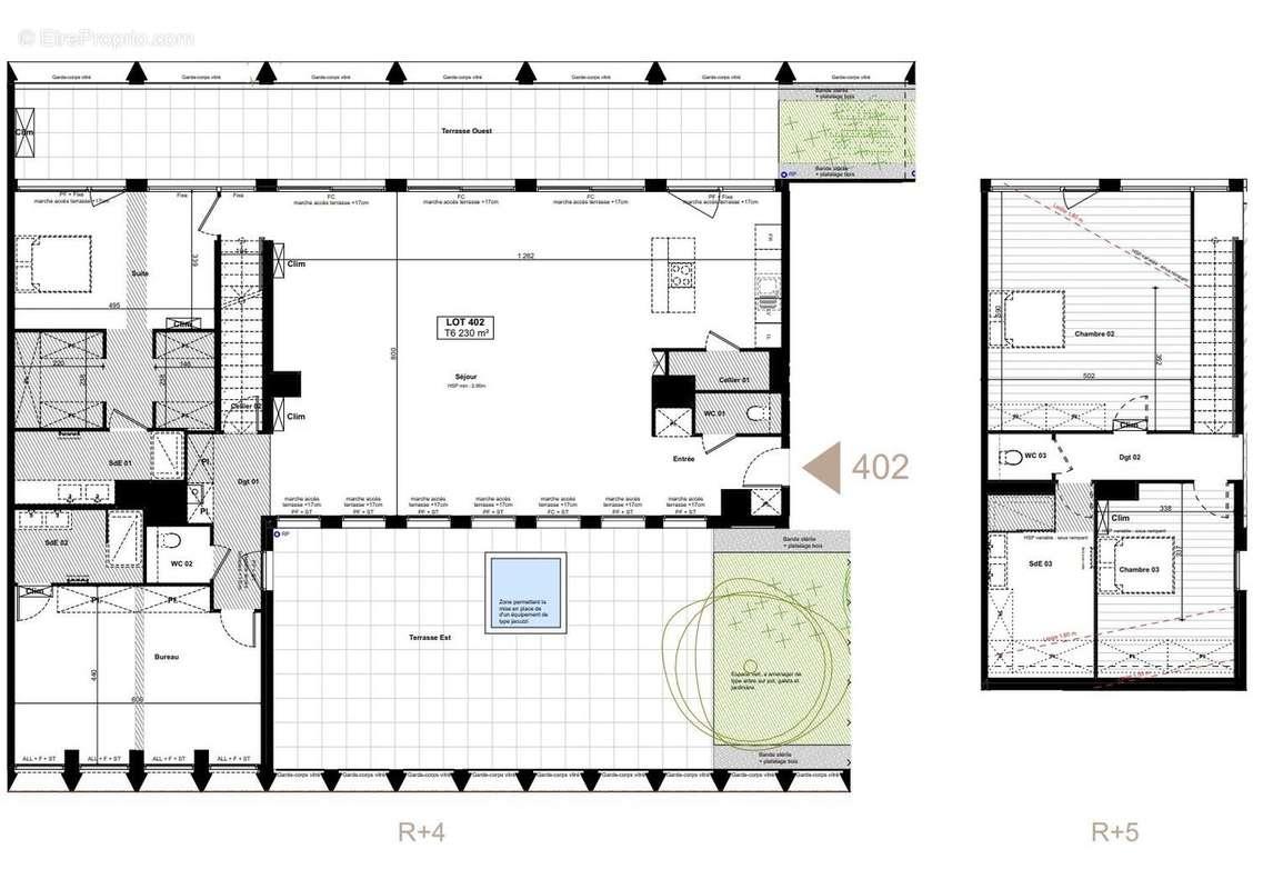 Appartement à vendre, 230m², Bordeaux