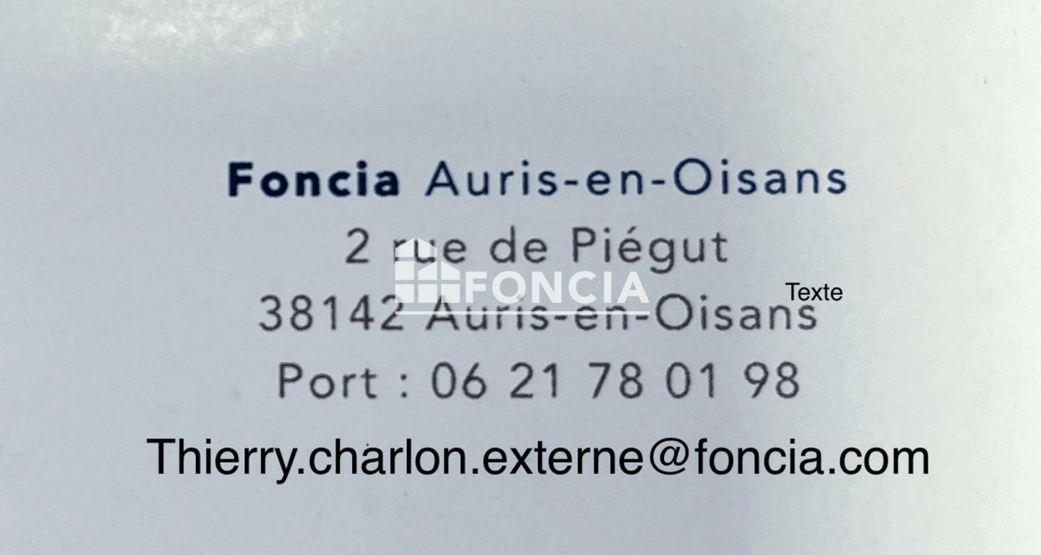 Appartement à vendre, 41m², Auris (Auris-en-Oisans)