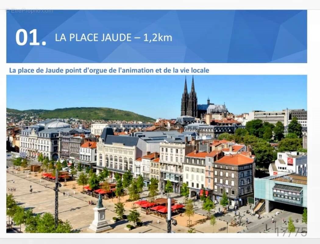 Appartement à vendre, 42m², Clermont-Ferrand