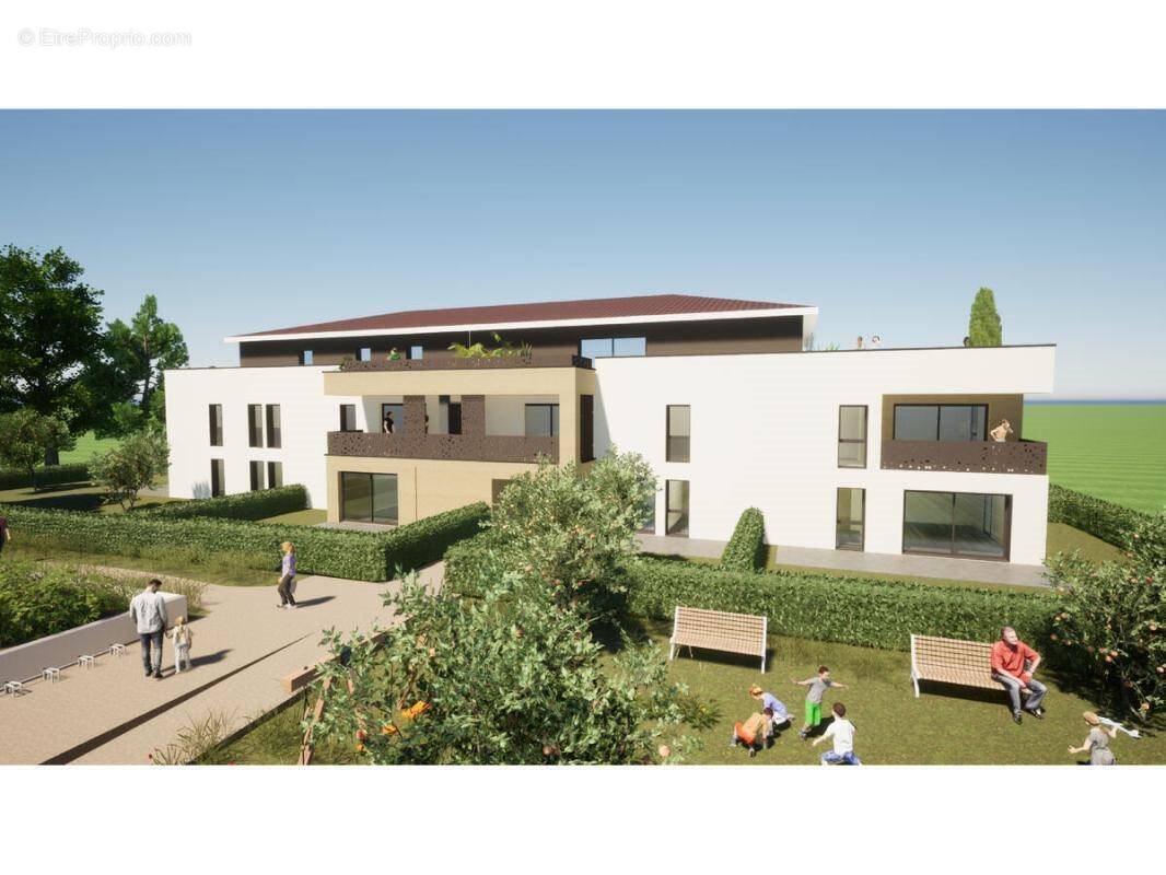 Appartement à vendre, 77m², Pont-de-Chéruy