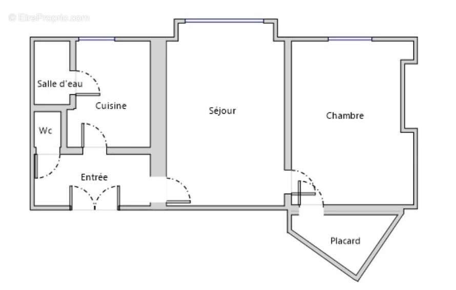 Appartement à vendre, 43m², Paris 17ème