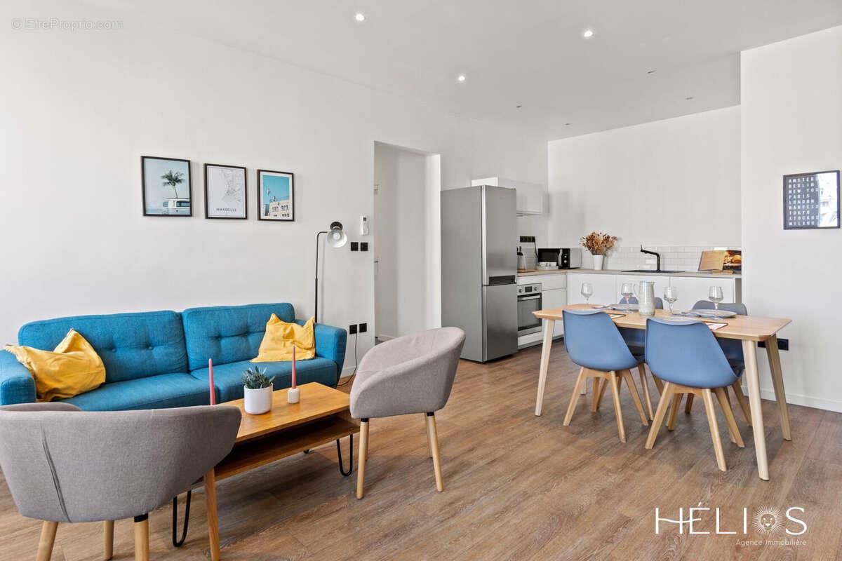 Appartement à vendre, 55m², Marseille 2ème