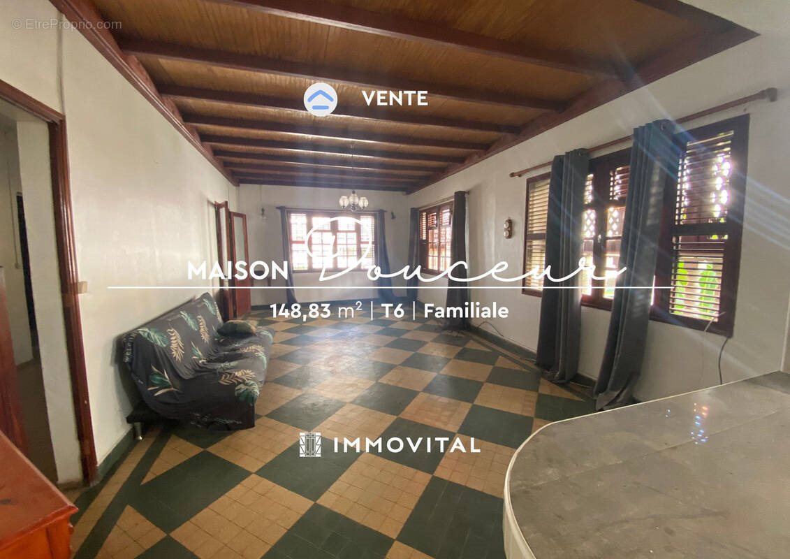Maison à vendre, 148m², Basse-Terre