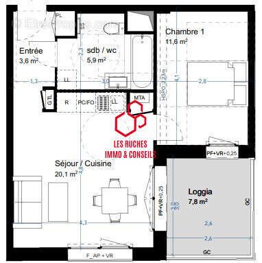 Appartement à vendre, 41m², Bordeaux