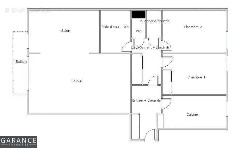 Appartement à vendre, 85m², Paris 12ème