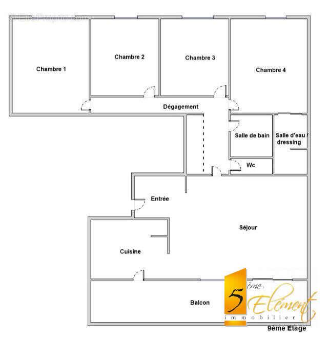 Appartement à vendre, 119m², Lyon 9ème