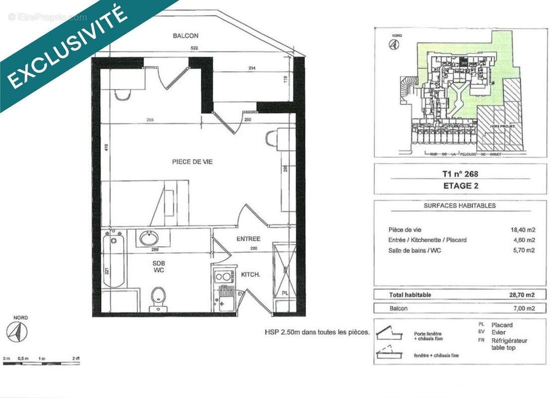 Appartement à vendre, 28m², Bordeaux
