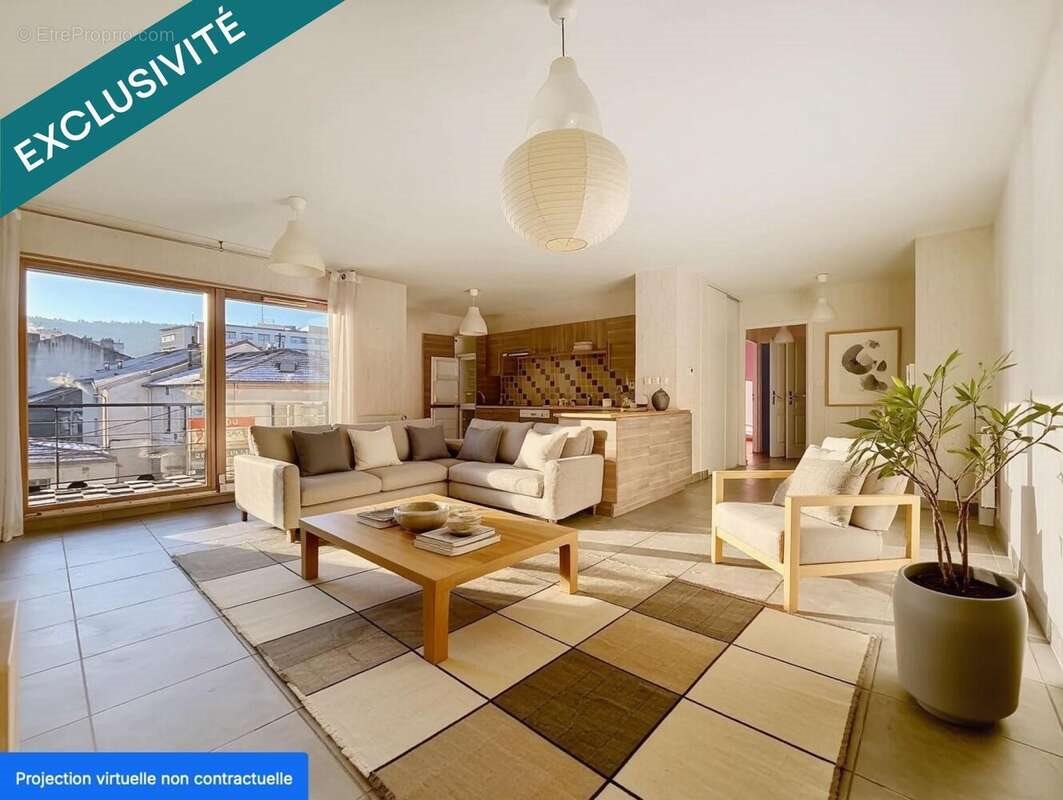 Appartement à vendre, 70m², Saint-Etienne