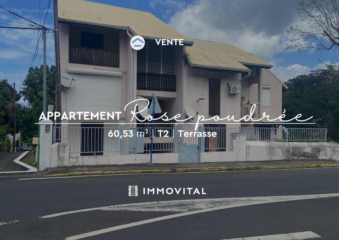 Appartement à vendre, 61m², Basse-Terre