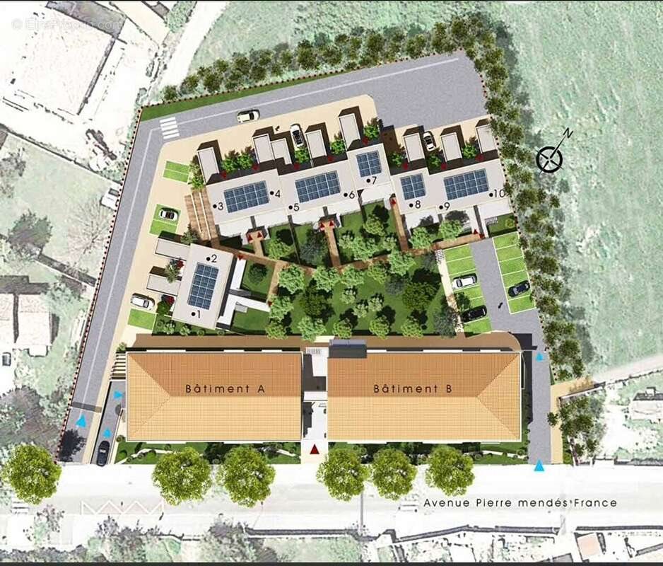 Appartement à vendre, 47m², Manduel