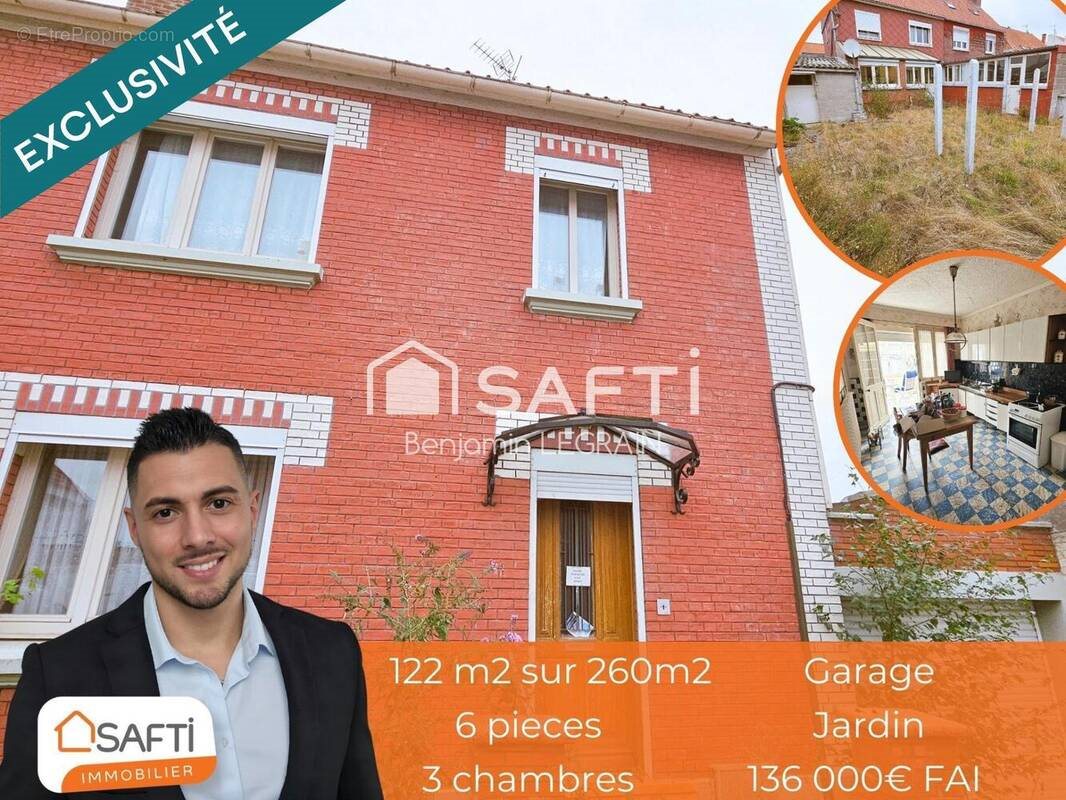 Maison à vendre, 122m², Haspres