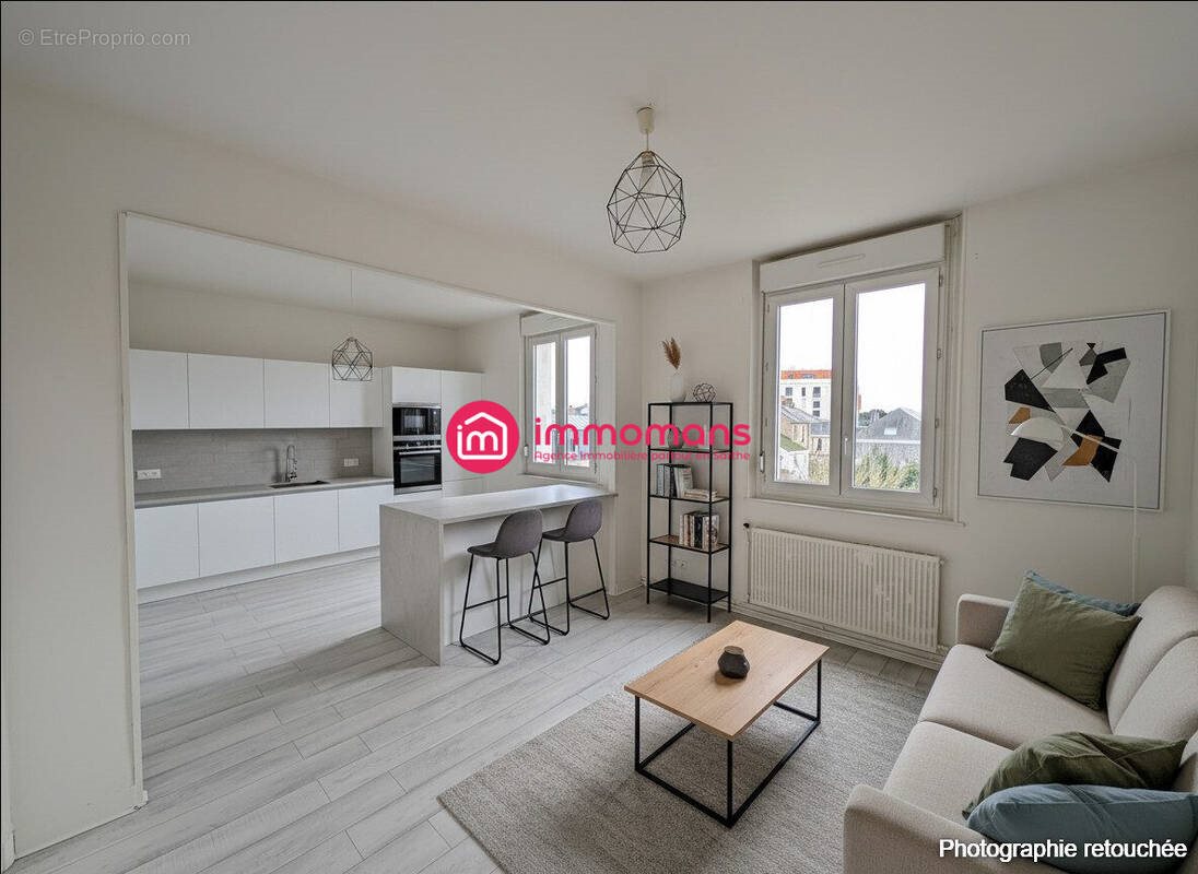 Appartement à vendre, 52m², Le Mans