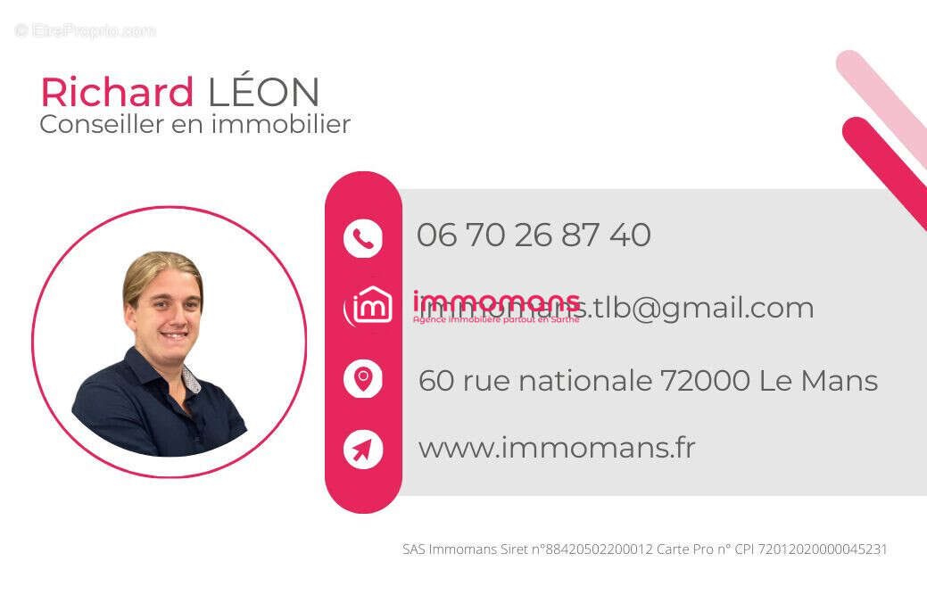 Appartement à vendre, 52m², Le Mans