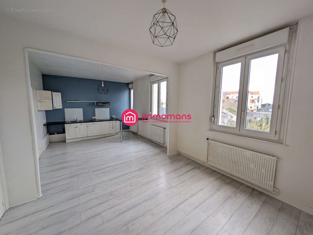Appartement à vendre, 52m², Le Mans