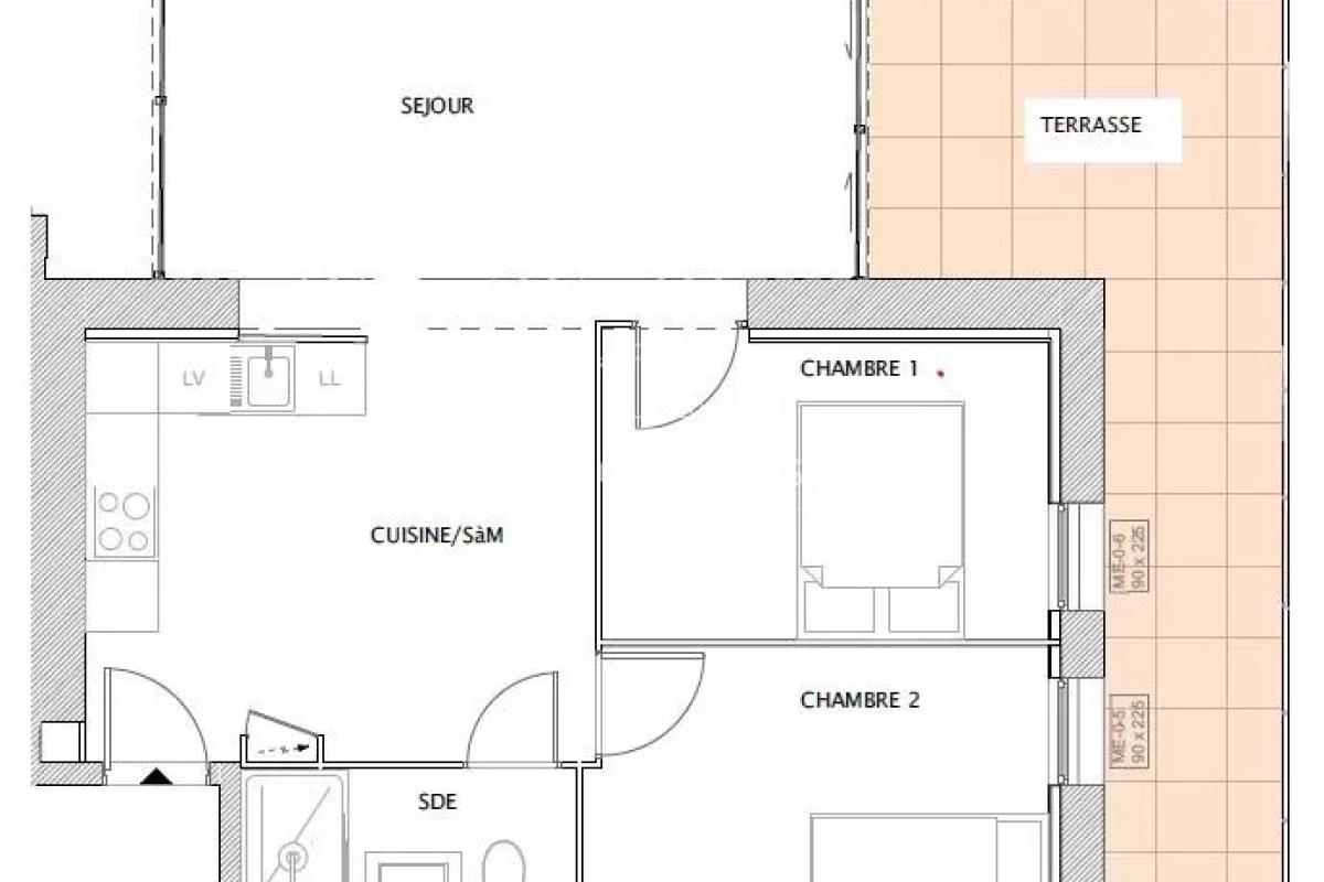 Appartement à vendre, 72m², Nice