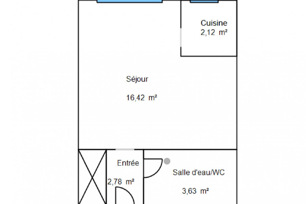 Appartement à vendre, 23m², Nice