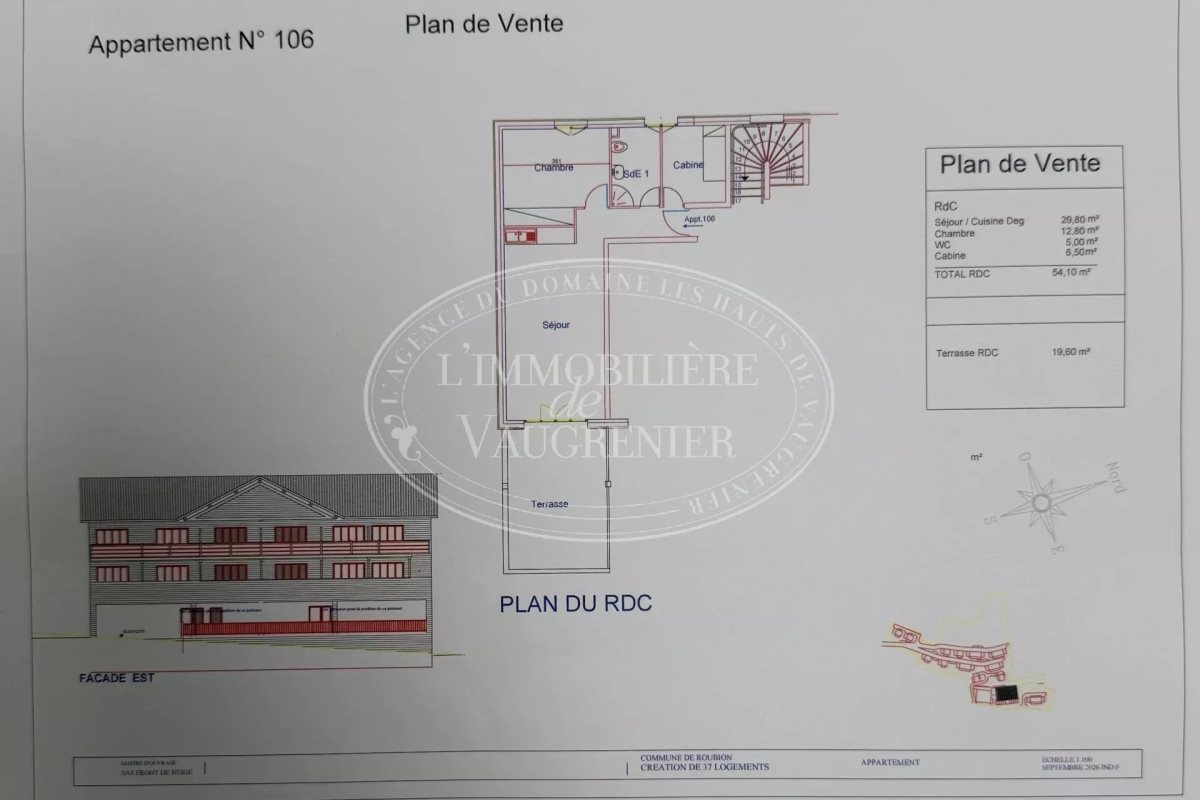 Appartement à vendre, 48m², Roubion