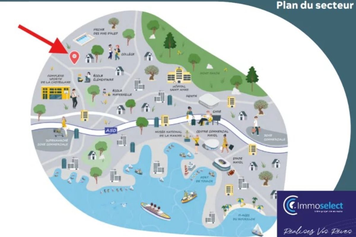 Appartement à vendre, 82m², Toulon