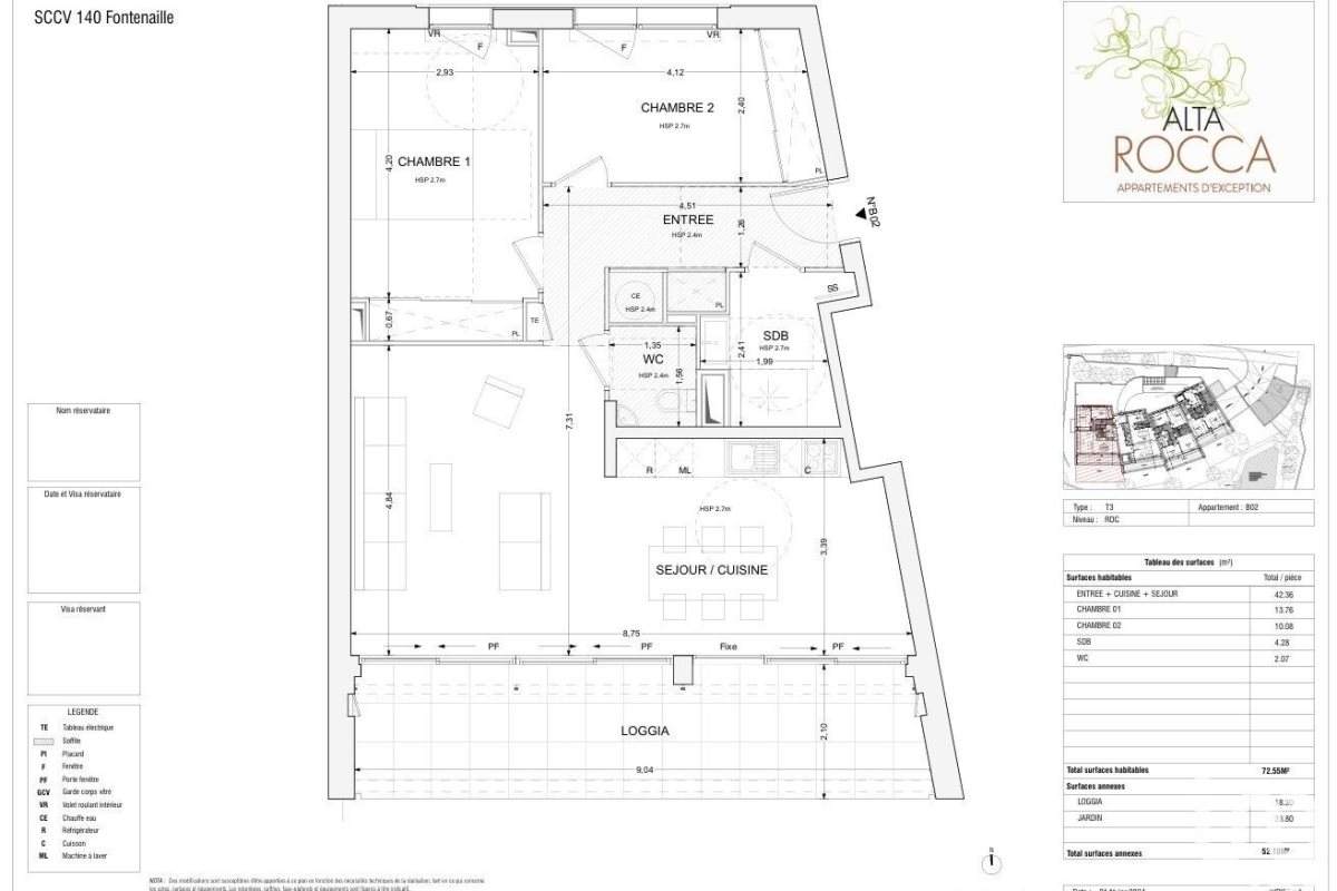 Appartement à vendre, 73m², Aix-en-Provence