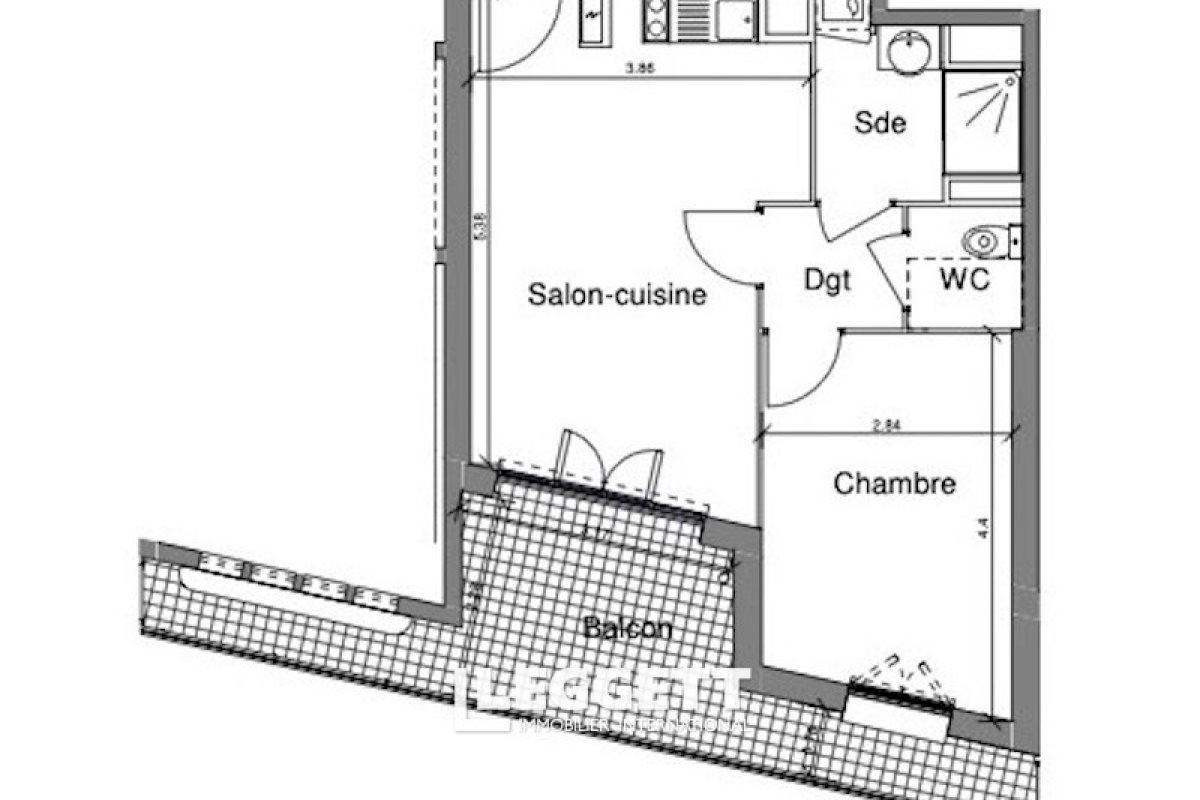 Appartement à vendre, 39m², Toulon