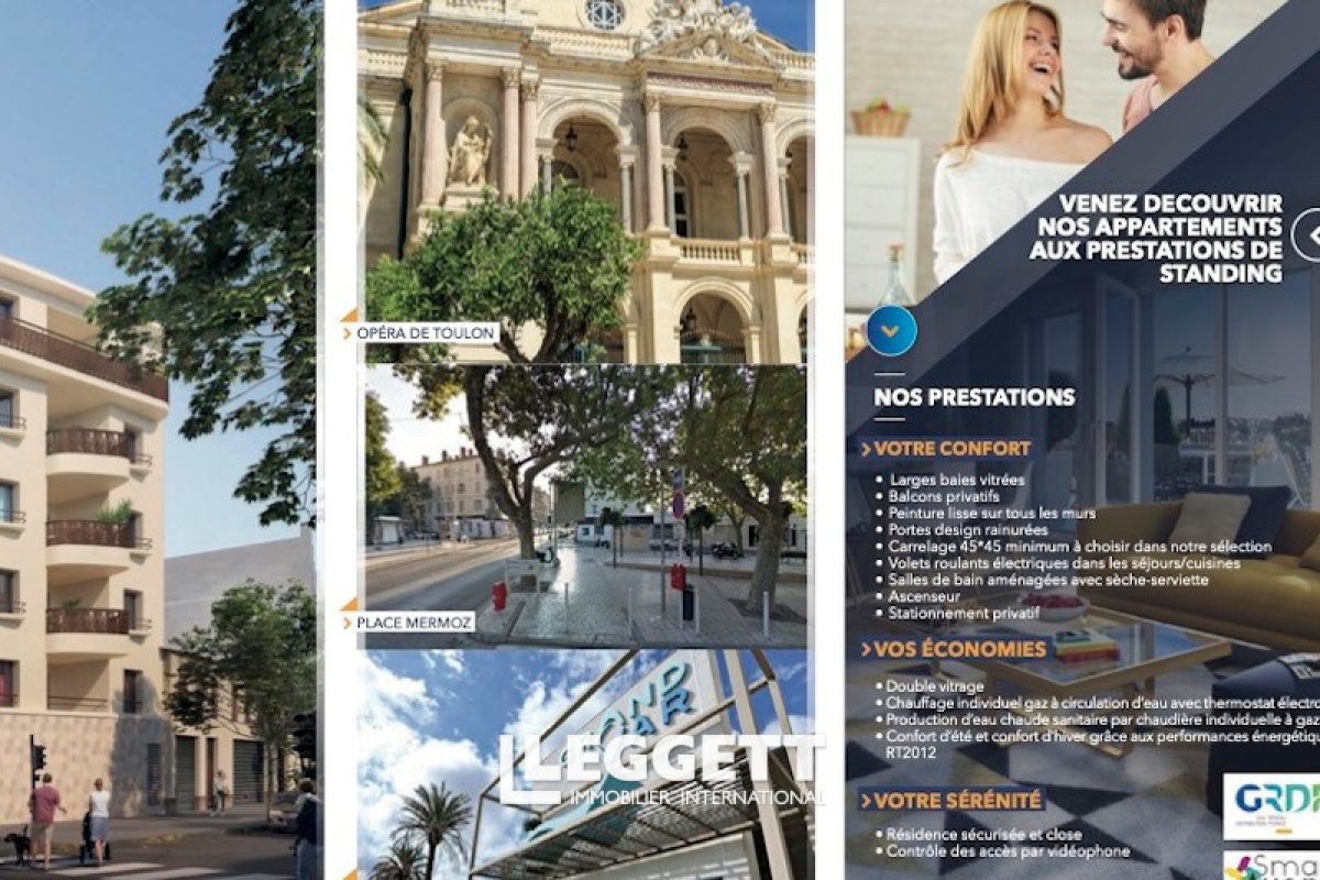 Appartement à vendre, 39m², Toulon