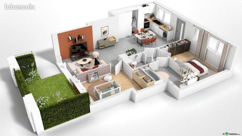 Appartement à vendre, 66m², Amiens