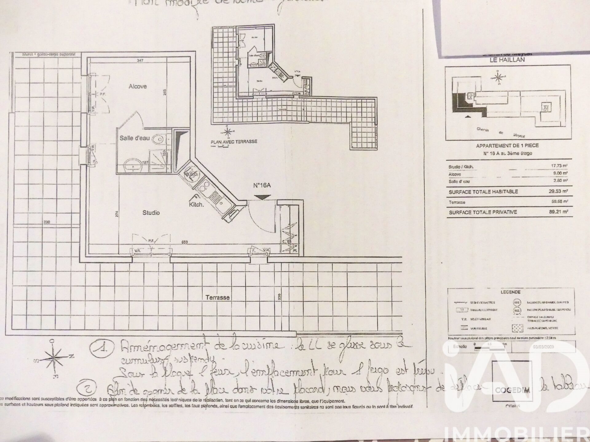 Appartement à vendre, 28m², Le Haillan