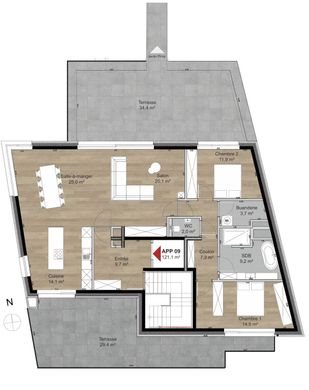 Luxury Flat for sale in Luxembourg, Canton de Luxembourg