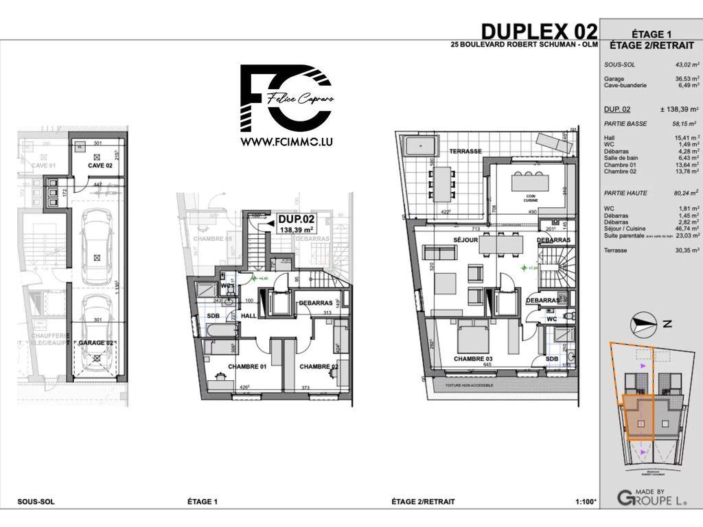 5 room luxury Duplex for sale in Olm, Canton de Luxembourg