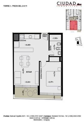 Property for sale - Malvin, Uruguay