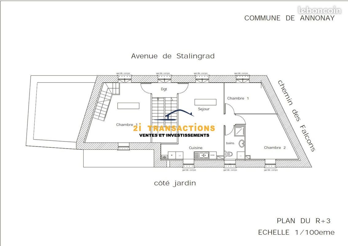 Appartement à vendre, 311m², Annonay