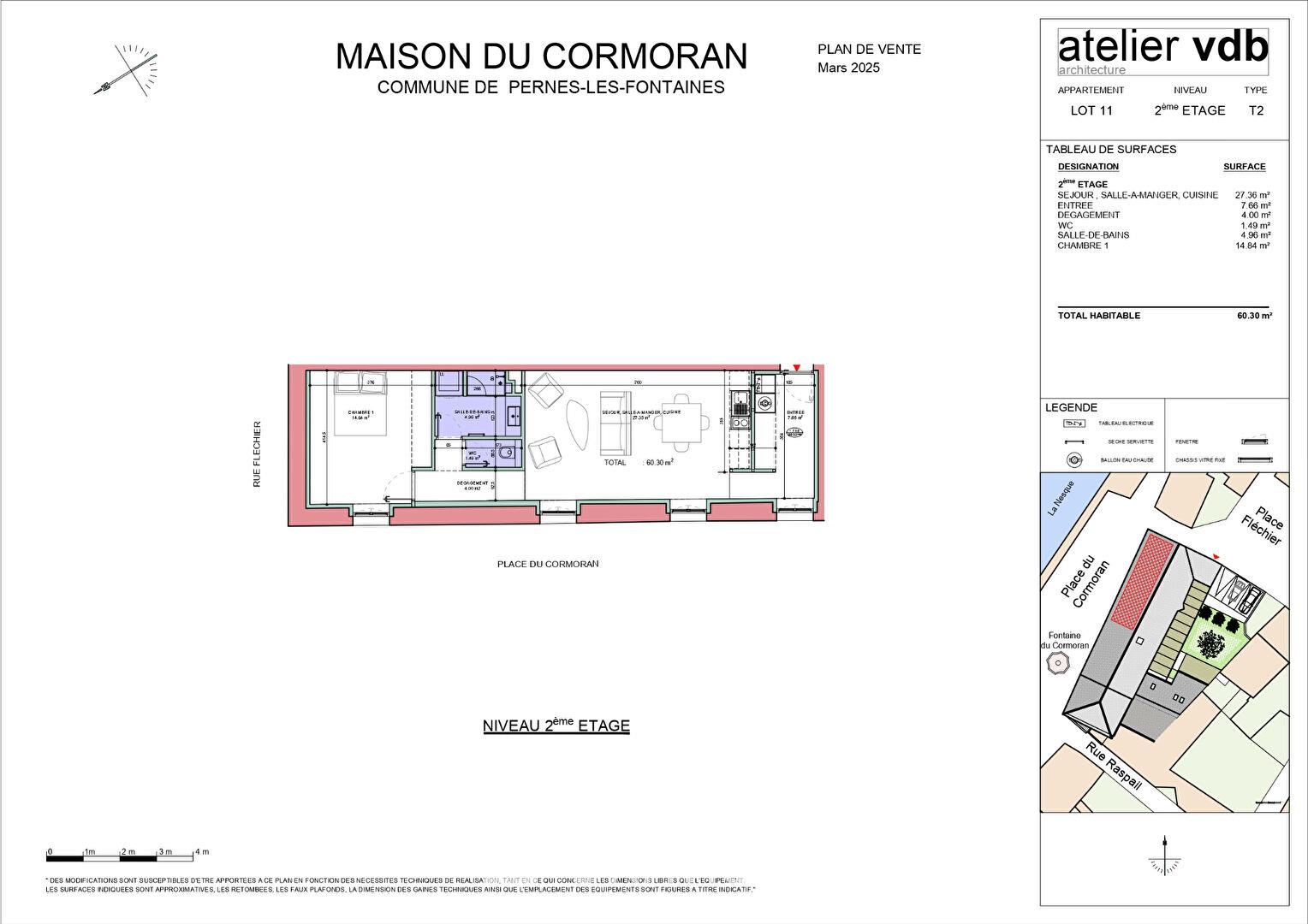 Appartement à vendre, 60m², Pernes-les-Fontaines