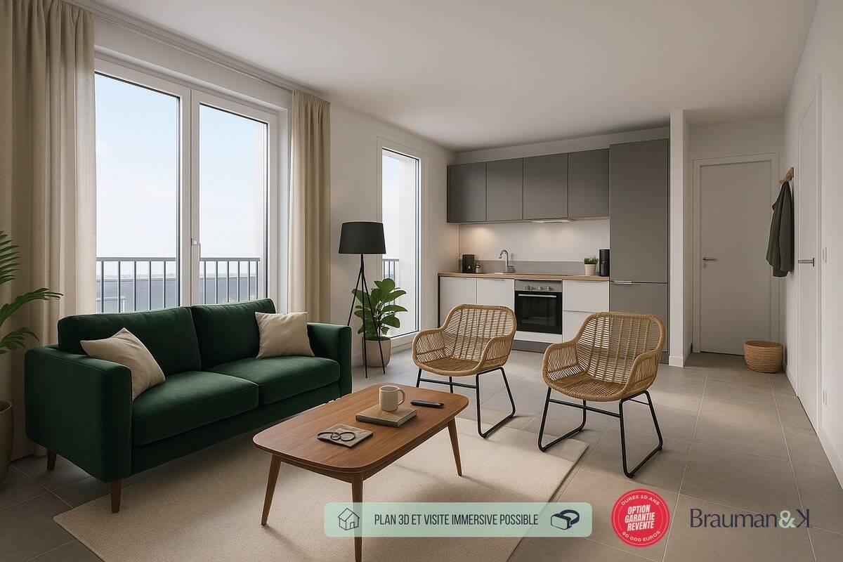 Appartement à vendre, 60m², Brest