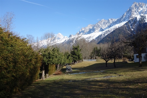 Les Houches Beautiful view Mont Blanc chain