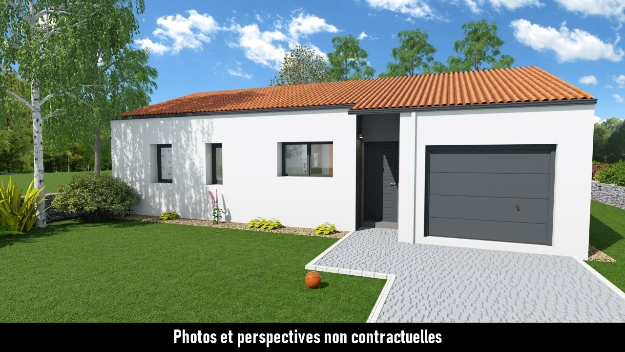 Maison à vendre, 88m², Les Landes-Genusson