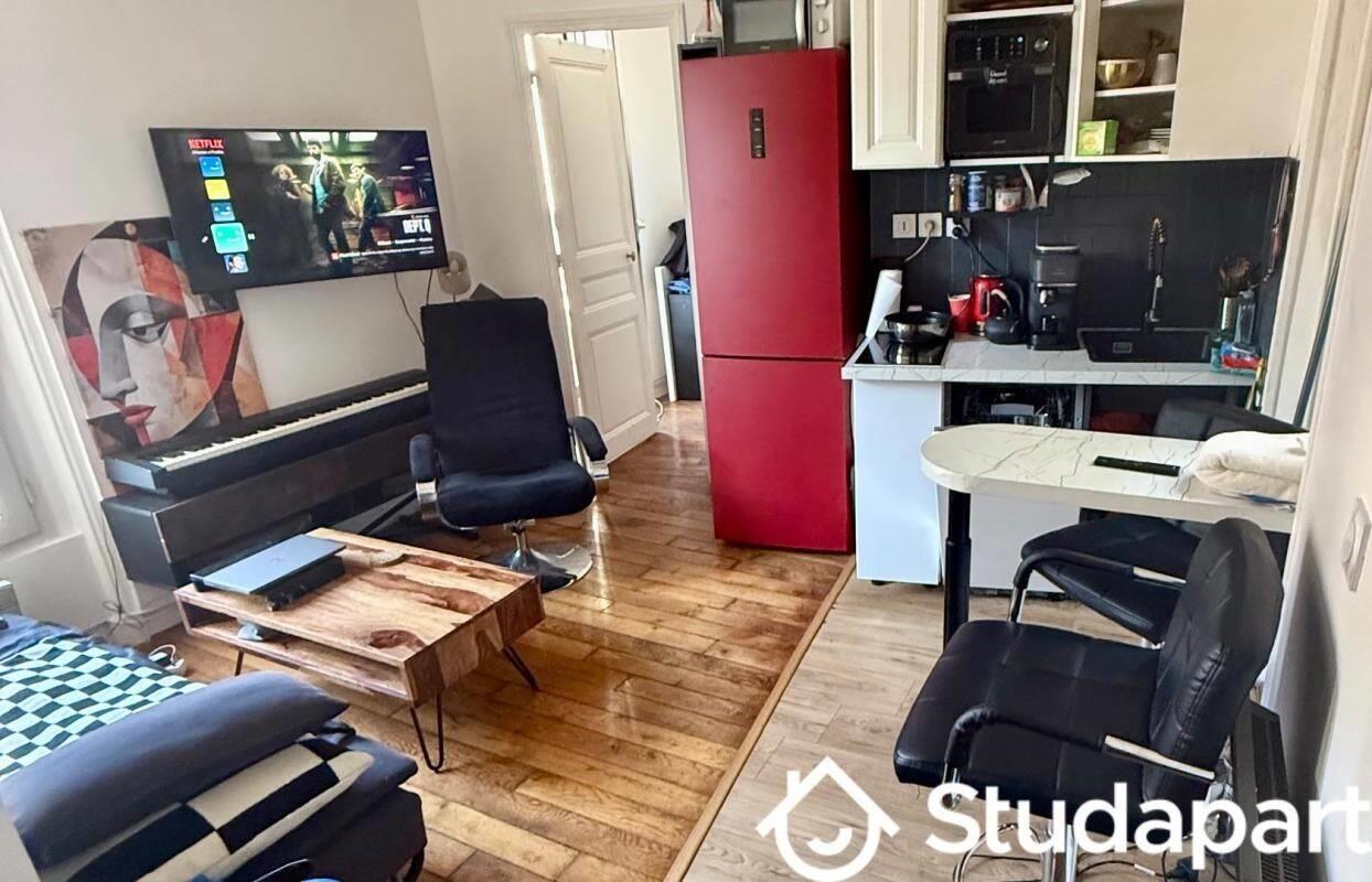 Appartement à louer, 28m², Paris 18ème