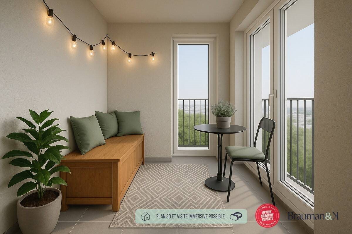 Appartement à vendre, 49m², Sainte-Geneviève-des-Bois