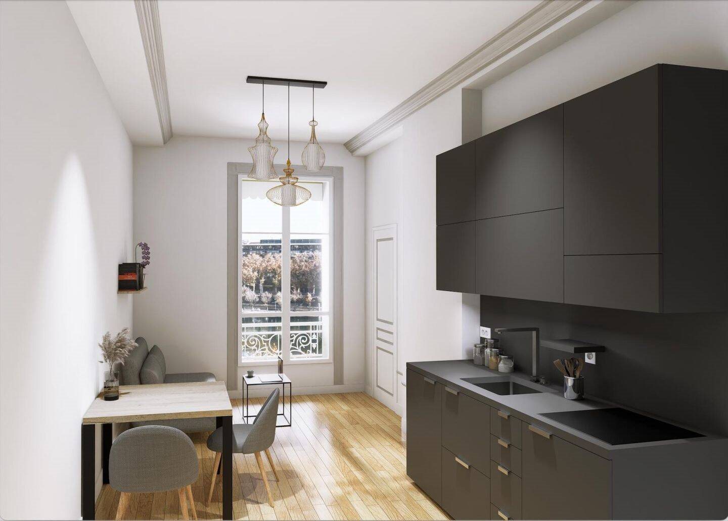 Appartement à louer, 18m², Lyon 2ème