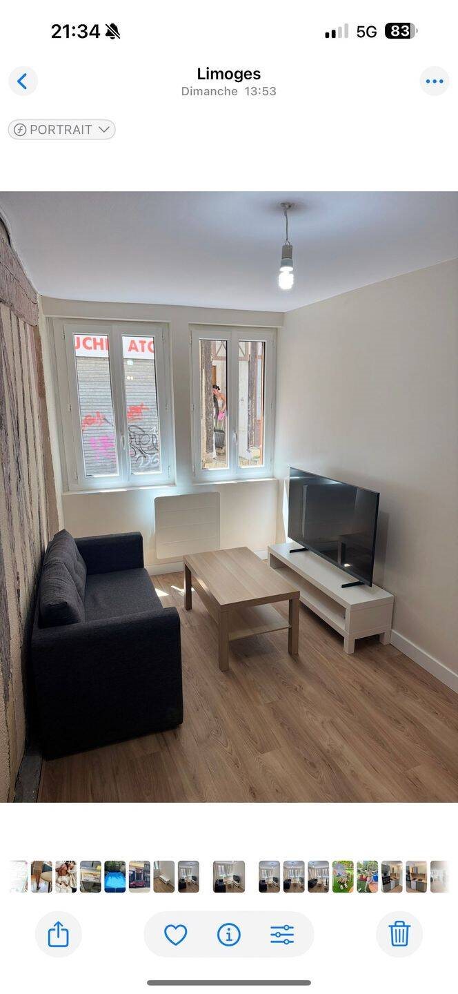 Appartement à louer, 30m², Limoges