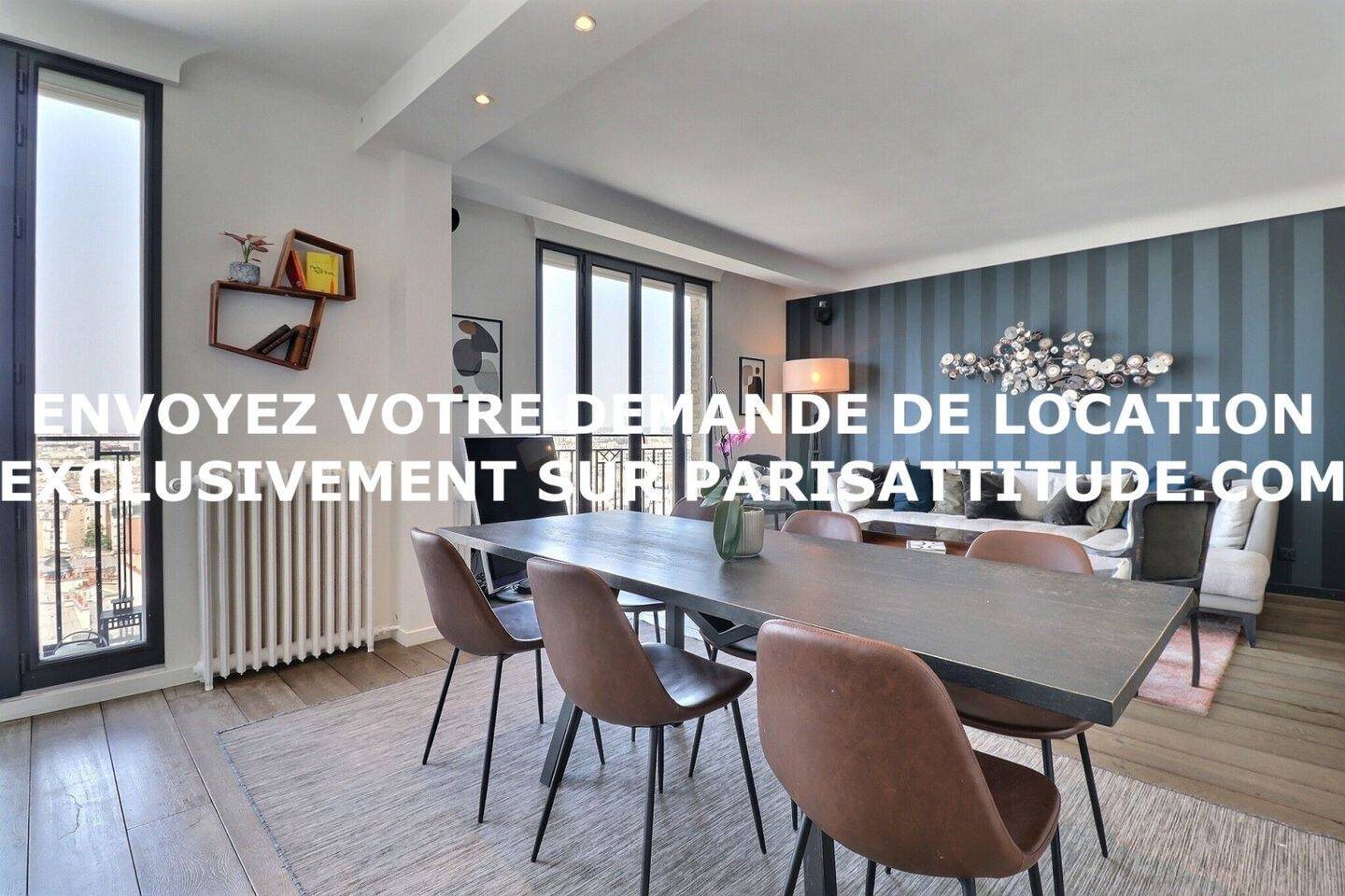 Appartement à louer, 104m², Paris 18ème
