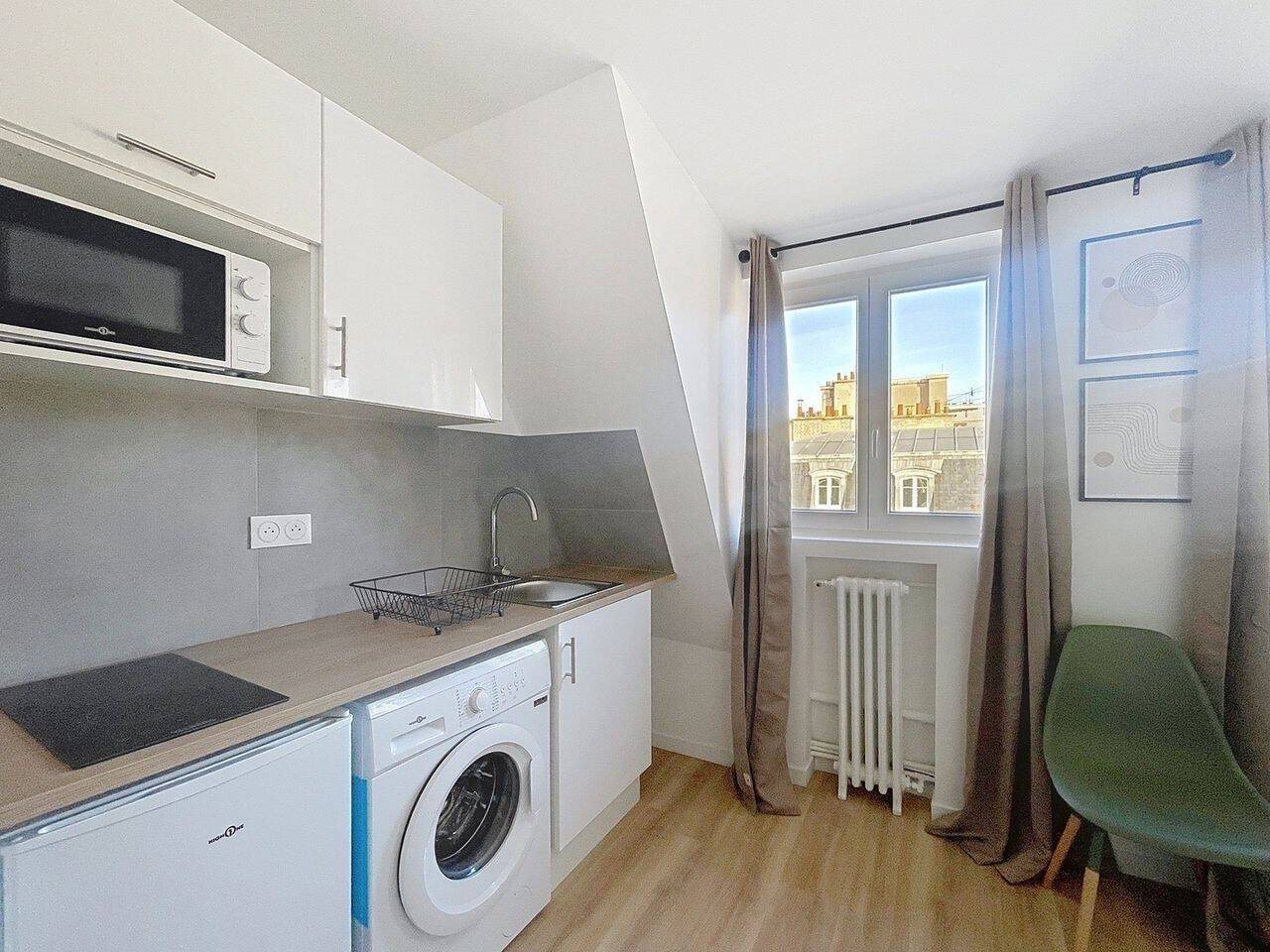 Appartement à louer, 17m², Paris 16ème