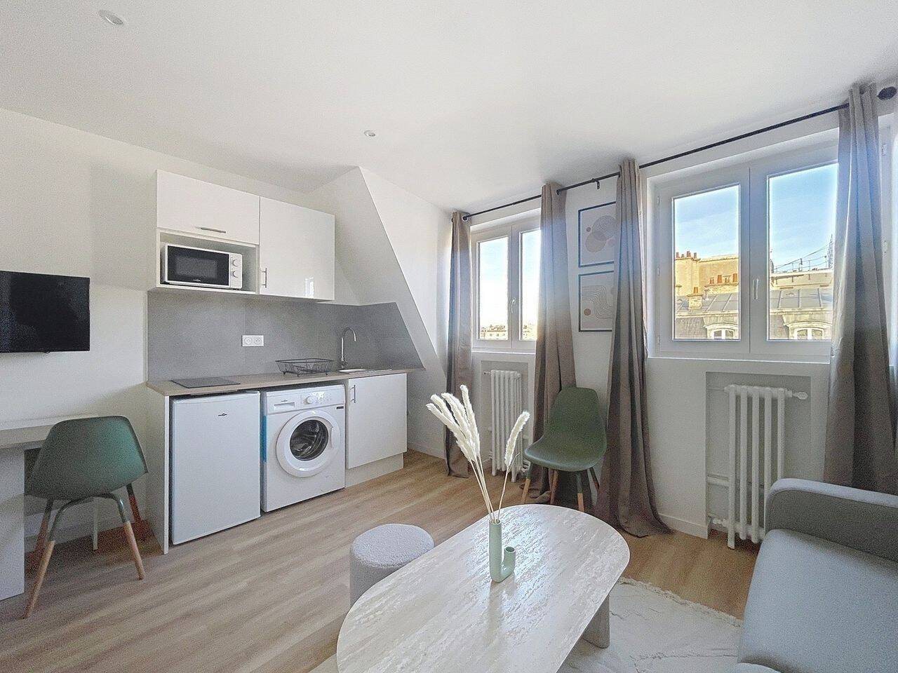 Appartement à louer, 17m², Paris 16ème