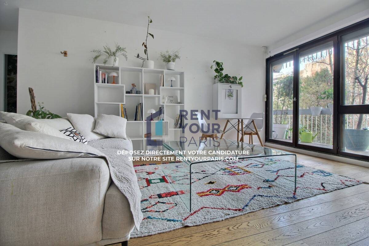 Appartement à louer, 65m², Paris 19ème