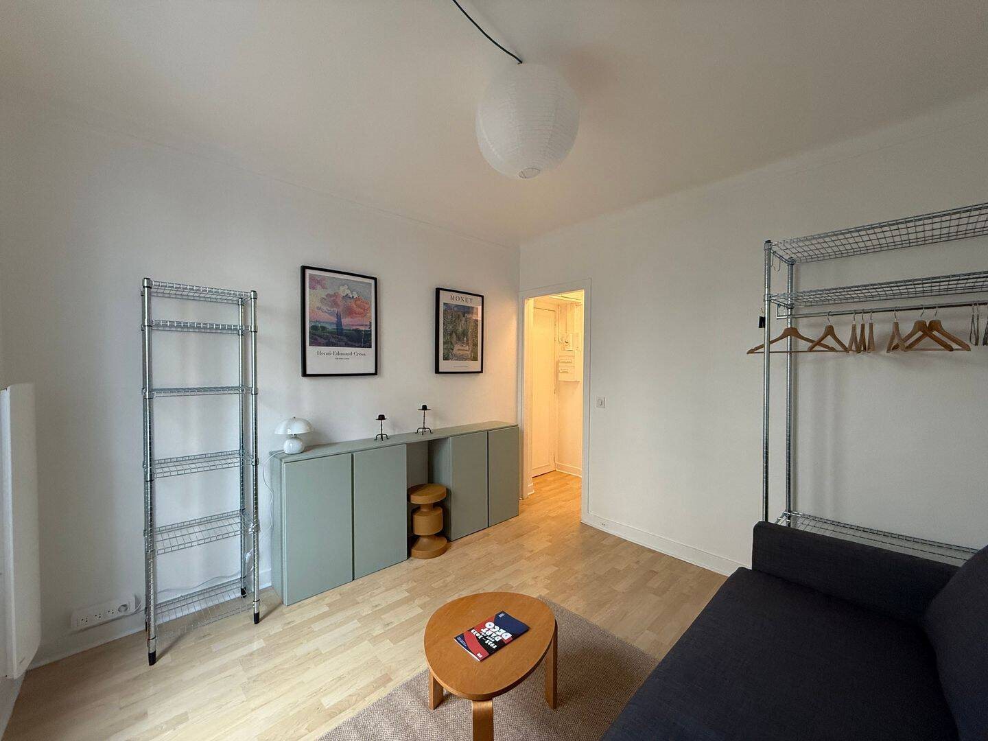Appartement à louer, 19m², Paris 16ème